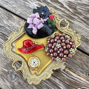 Vintage Jewelry Craft Lot Broken Brooches Brooch Lot Crafting Jewelry Scrap Jewe